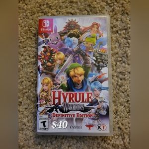 Nintendo Switch Hyrule Warriors Definitive Edition